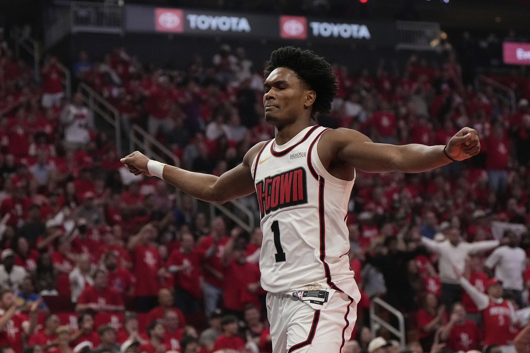 开云官网-谁会是下赛季进步最大的球员？香波特：阿门 他天赋太炸裂了